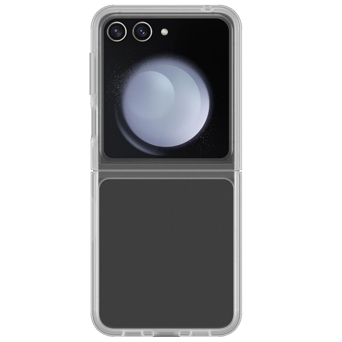 OtterBox Thin Flex Samsung Galaxy Z Flip7 FE 5G / Z Flip6 5G (6.7') Case Clear - (77-95817), Antimicrobial, DROP+ Military Standard, 7 Years Warranty