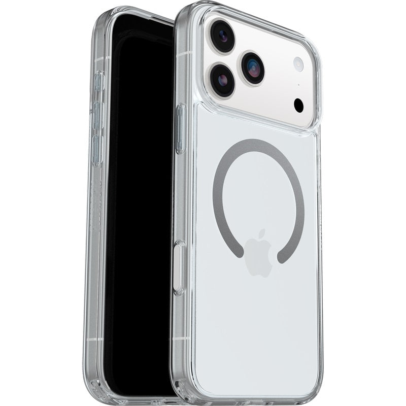 OtterBox Symmetry Clear MagSafe Apple iPhone 17 Pro Max (6.9') Case Clear - (77-98856), DROP+ 3X Military Standard, Raised Edges, 7 Years Warranty