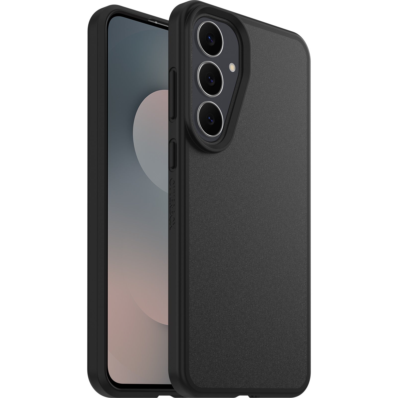 OtterBox React Samsung Galaxy S25 FE 5G (6.7') Case Black -No Retail Packaging- (77-99262),Antimicrobial,DROP+ Military Standard,7 Years Warranty