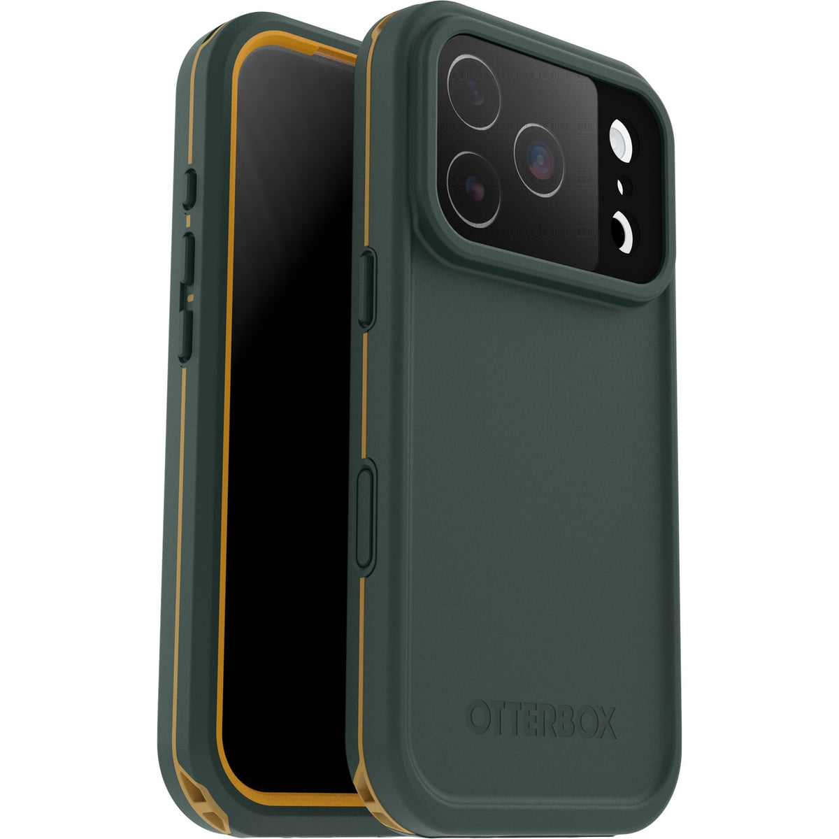 OtterBox Fre Magsafe Apple iPhone 17 Pro (6.3') Case Sagebrush (Green) - (77-99770), DROP+ 3X Military Standard, Camera Control, 7 Years Warranty