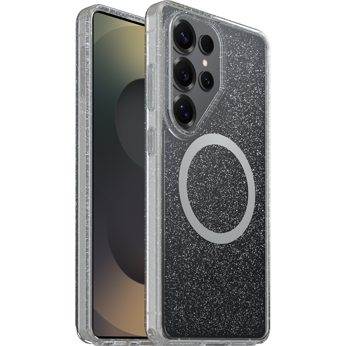 OtterBox Symmetry Clear Magnets Samsung Galaxy S26 Ultra 5G (6.9') Case Stardust Clear - (77-99981), DROP+ 3X Military Standard, 7 Years Warranty