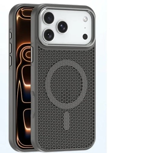 USP Apple iPhone 17 Pro (6.3') Armor 3D Mesh Case with MagSafe Grey- Fragiile Surface, TPU Bumper, Drop Resistance, 5 Years Warranty