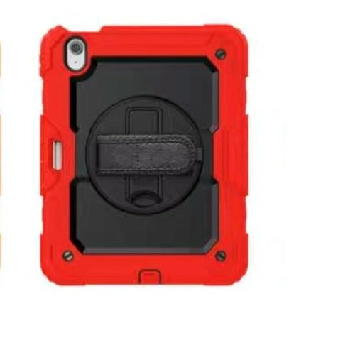 USP Rugged Apple iPad (11') (A16) (11th Gen) / iPad (10.9') (10th Gen) Case Red - Built-in-Kickstand, Hand & Shoulder Strap, DropProof,5 Years Warrant