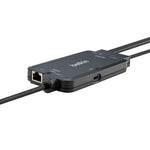 Belkin Cybersecurity and Secure KVM TAA KVM Dock USB-C® to (2) DP/USB-B Cables w/ RJ45 and Power - Black(F1DN2CCBL-CPN6t), 3 Years Warranty