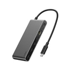 Belkin Connect 8-Port USB-C Hub with 2.5Gb Ethernet - (INC024fqSGY),100W PD,10Gbps,4K@60Hz,2xUSB-A,1xUSB-C,1x HDMI,1x MicroSD/SD, 2 Years Warranty