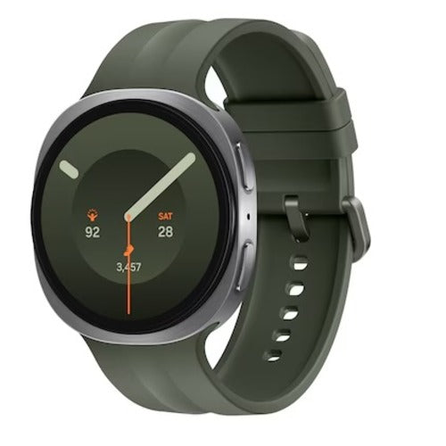Samsung Galaxy Watch9 Bluetooth (44mm) - Silver (SM-L350NZSAXSA), 1.5', Super AMOLED, 2.1GHz, 2GB/32GB, Bluetooth v6.0,445 mAh, 2 Years Warranty