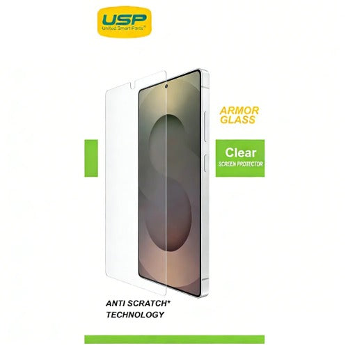 USP Samsung Galaxy S26 Ultra 5G (6.9') Armor Glass Screen Protector - 9H Hardness, Scratch-Resistance, 5 Years Warranty