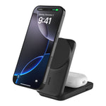 Belkin UltraCharge 2-in-1 Foldable Magnetic Charger w/ Qi2(25W)+USB-C Wall Charger(45W)+USB-C Cable(1.5M)- Black(WIZ039auBK),$2500CEW,2 Years Warranty
