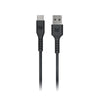 Monster USB-C to USB-A Thermo Plastic Elastometer Cable - Black 1.2m - Soundz Store AUSTRALIA