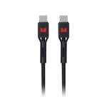 Monster USB-C to USB-C Braided Cable - Black 1.2m - Soundz Store AUSTRALIA
