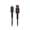 Monster Lightning to USB-A Braided Cable - Black 2m - Soundz Store AUSTRALIA