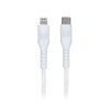 Monster Lightning to USB-C Thermo Plastic Elastometer Cable - White 2m - Soundz Store AUSTRALIA
