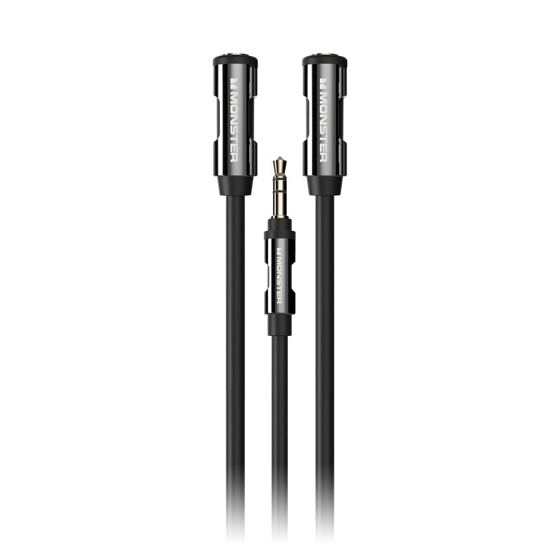 Monster Mini 1-2 Stereo Audio Cable - 0.15m - Soundz Store AUSTRALIA