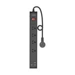 Monster 4 Socket Surge Protection Board with USB-C &amp; USB-A Ports - Soundz Store AUSTRALIA
