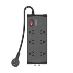 Monster 6 Socket Surge Protection Board with F-Type Connectors - Soundz Store AUSTRALIA