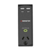Monster Single Socket Surge Protector with USB-C & USB-A Ports - Black - Soundz Store AUSTRALIA