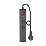 Monster Dual Socket Surge Protector Board with USB-C &amp; USB-A Ports - Soundz Store AUSTRALIA
