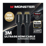 Monster MTESHD16K3M - U96 HDMI Cable 3M
