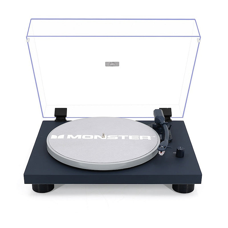 Monster Vinyl Turntable Navy