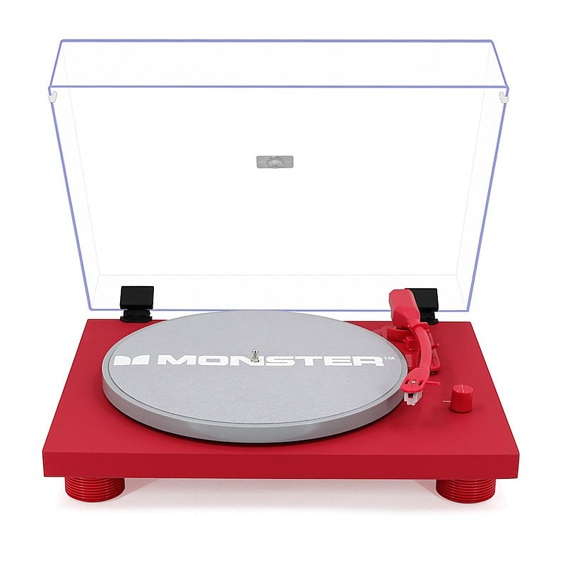 Monster Vinyl Turntable Red