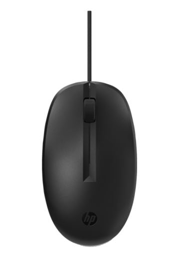 HP Connectwise Wired Desktop 125 Mouse Up to 1200 dpi Cable Length 180cm 3xButtons USB port Compatible WIN7/8/10/11