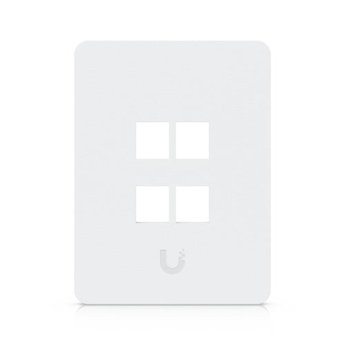 Ubiquiti Universal Paintable Keystone Wall Plate, 4-Pack, Universal Keystone Wall Plate, Paintable Cover For Clean, Customizable Finish.