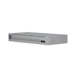 Ubiquiti UniFi Network,Pro Max 16 PoE Switch,16-port, Layer 3 Etherlighting, 2.5 GbE, PoE++ Output, Versatile Mounting Option,180W PoE,