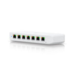 Ubiquiti Ultra 42W, Compact Layer 2, 8-port GbE PoE Switch, Versatile Mounting Options, 7 PoE/PoE+ No Power Supply, PoE++ Input,