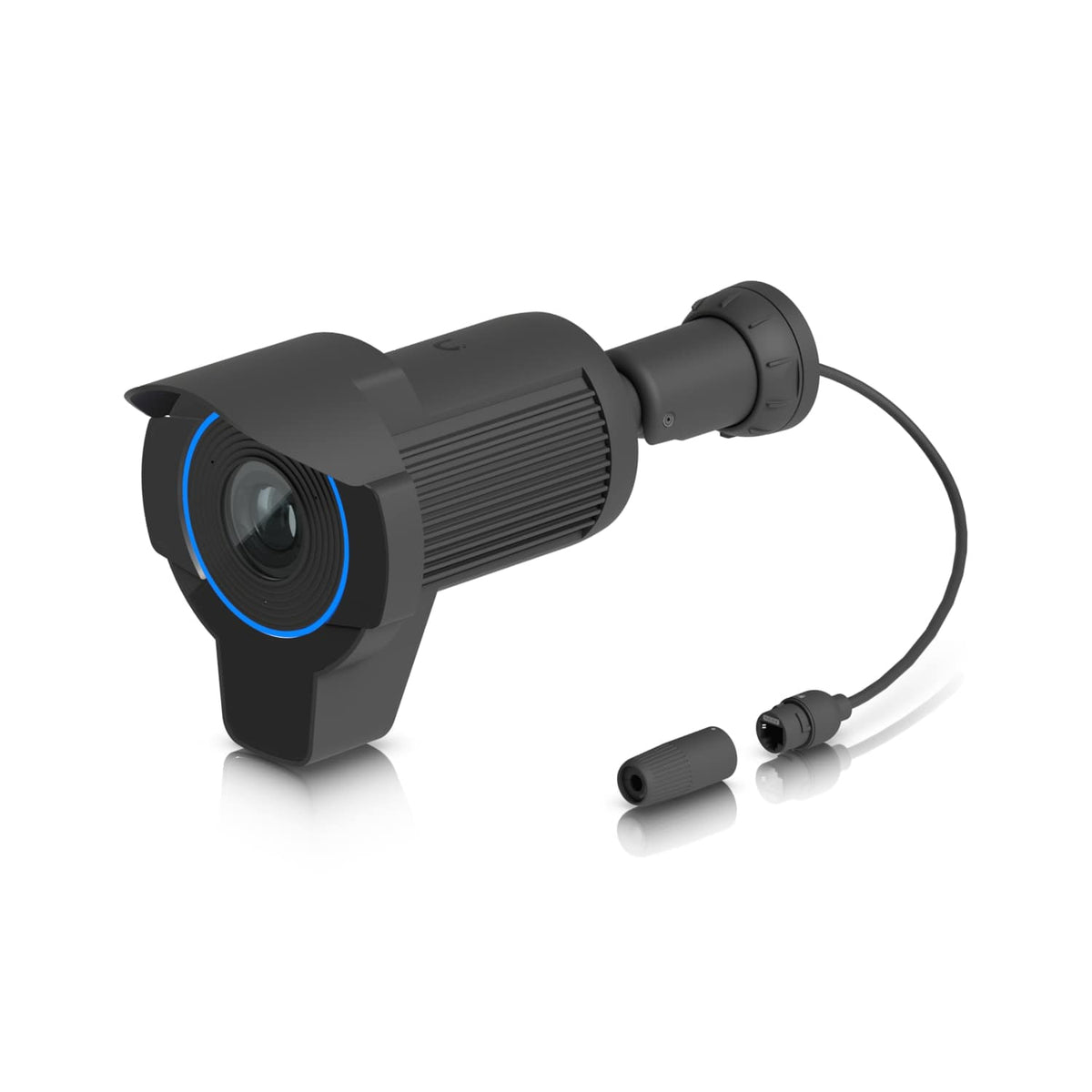 Ubiquiti UniFi Protect Specialized 4K Camera,Black,3x Optical Zoom&Long-range IR Night Vision Optimized,Recognize License Plates On Vehicle Up 90 km/h