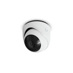 Ubiquiti G6 Turret White,All-weather,Tamper-resistant 4K PoE Camera,A 1/1.8' 8MP Image Sensor,Multi-TOPs AI Engine, 3-axis Manual Adjustment