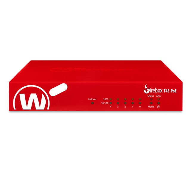 WatchGuard Firebox T45-PoE  Appliance Only (AU) – License Not Included (Requires Separate WG License Purchase)