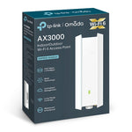 TP-Link EAP650-Outdoor Omada AX3000 Indoor/Outdoor WiFi 6 Access Point, 574Mbps @2.4GHz + 2402Mbps at 5GHz