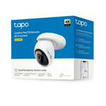 TP-Link TC46 Outdoor Pan/Tilt Security Wi-Fi Camera, 4K 8MP, Starlight Colour Night Vision, Wi-Fi 6 Dual-Band Connection