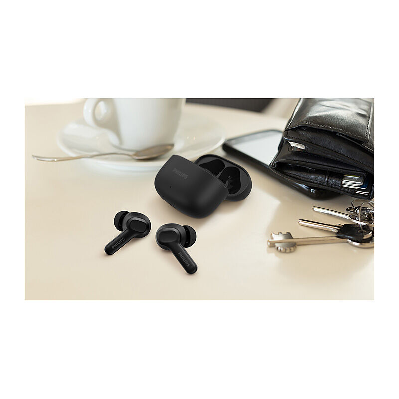 Philips TWS W/less Earbuds BK