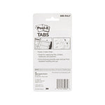 Post-It Easy Dispenser Tabs Assorted Colours 25 x 38mm 4-Pack - Box of 6