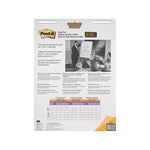 Post-It Lined Easel Pads Canary Yellow 635 x 762mm - Box of 2