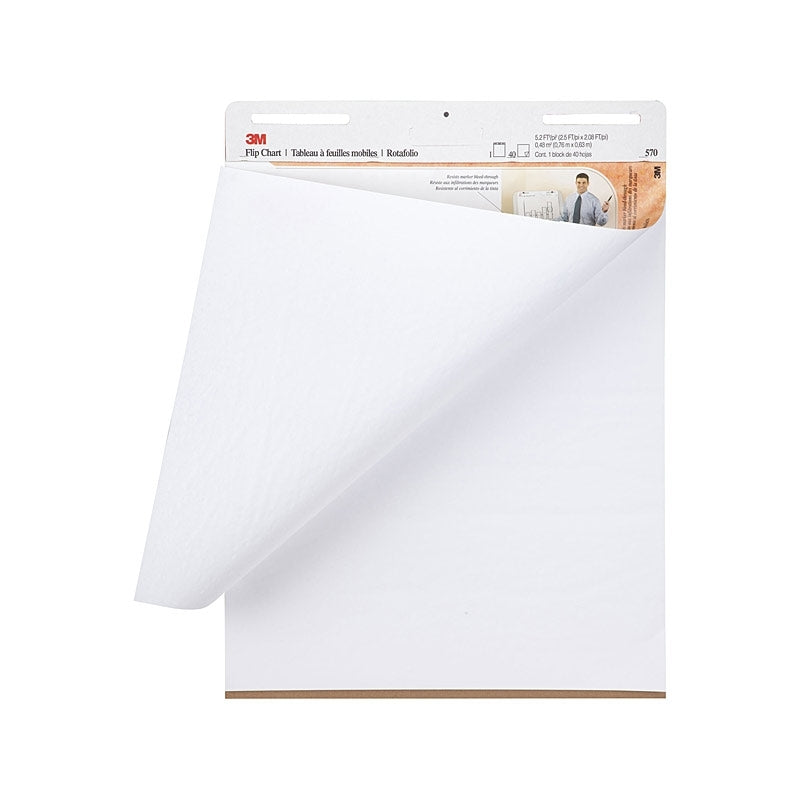 Post-It Flip Chart White 635 x 762mm - Box of 2