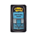 Post-It Initial Here Flags 25 x 43mm 2-Pack - Box of 6