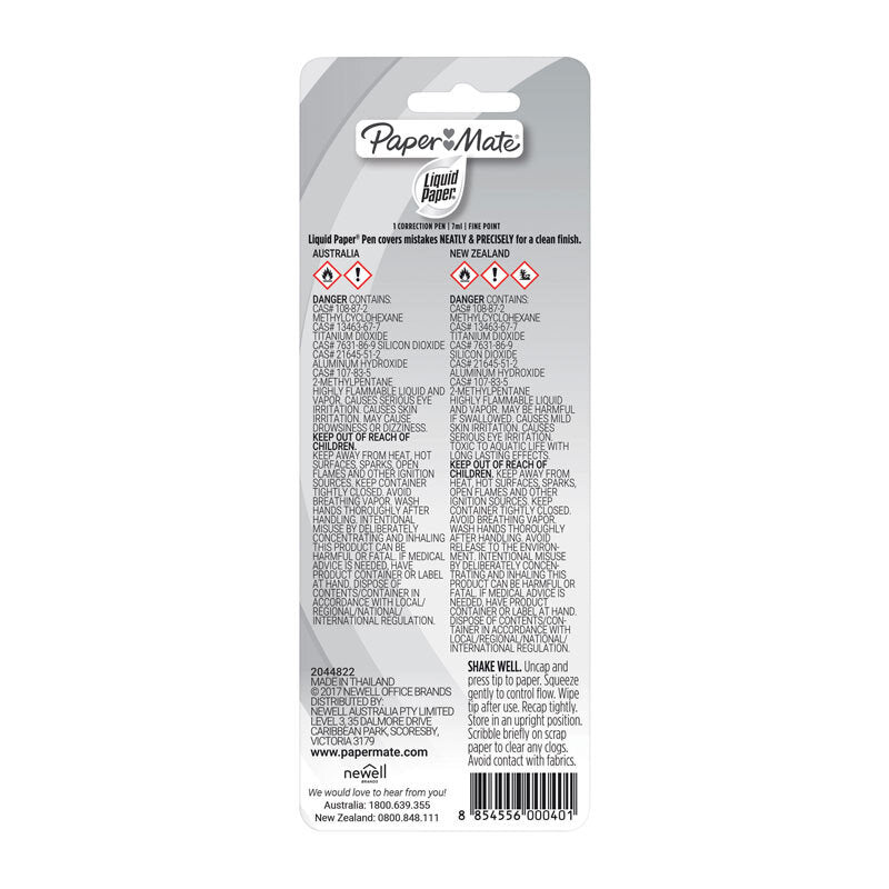 PM LP Correct Pen 7m BLP Bx12