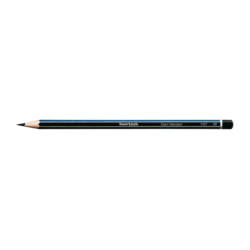 PM 2B Woodcase Pencil Pk3 Bx12
