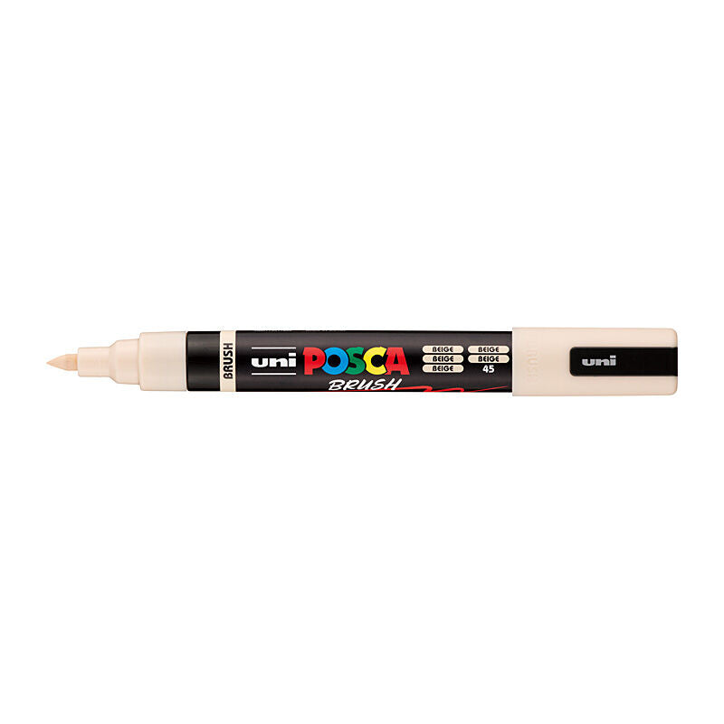 Posca PC5BRBEIGE - Medium Brush Tip Beige