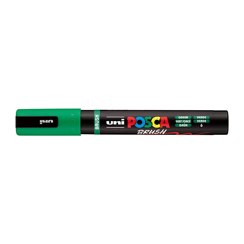 Posca PC5BRGN - Medium Brush Tip Green