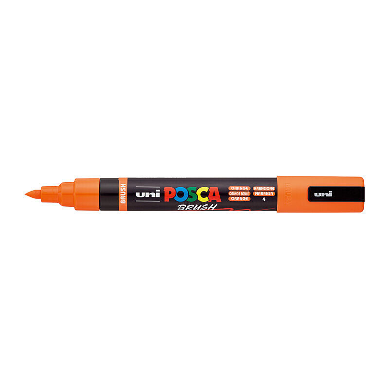 Posca PC5BROR - Medium Brush Tip Orange