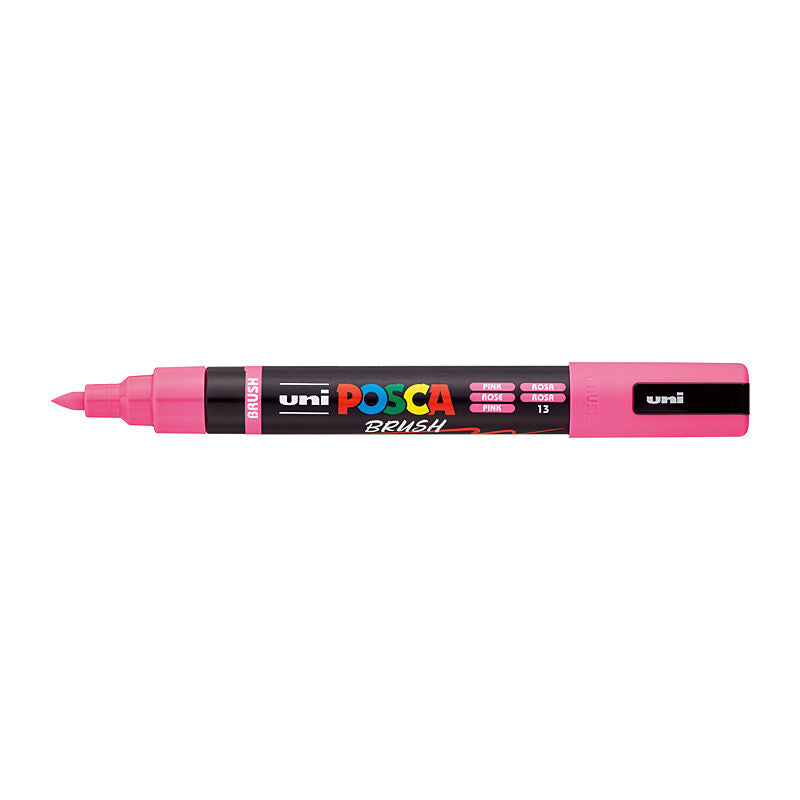 Posca PC5BRP - Medium Brush Tip Pink