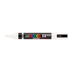 Posca PC5BRWH - Medium Brush Tip White