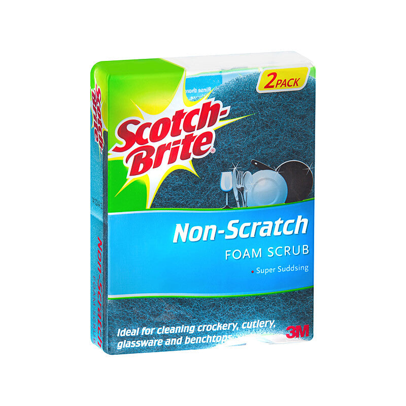 Scotch-Brite Non-Scratch Foam Scrub Sponge 2-Pack - Box of 6