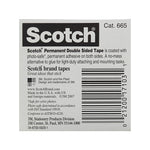 Scotch D-S Tape 665 12mm Bx12