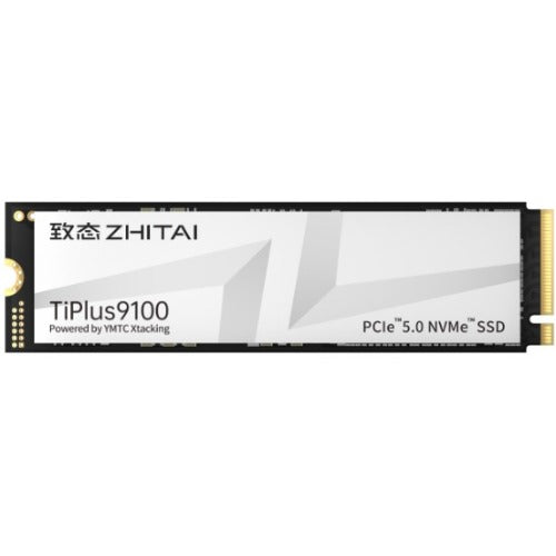 YMTC ZhiTai TiPlus9100 SSD 1TB M.2 2280 YMTC Xtacking 4.0  TLC Chip PCIe™ Gen5 x4，NVMe™ 2.0 12000MB/s 10700MB/s R/W 600 TBW 5Y warranty