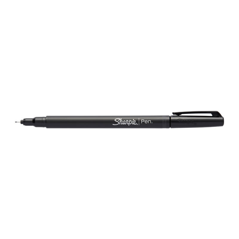 Sharpie Pen Fine Blk Pk2 Bx6