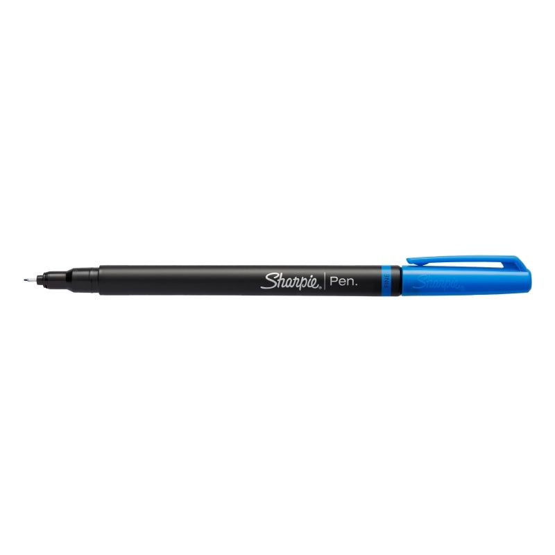 Sharpie Pen Fineliner Blu Bx12